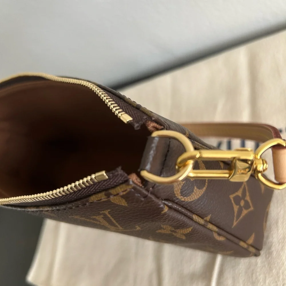 Louis Vuitton Mini Bag in Brown with Gold Accents - Picture 9 of 14